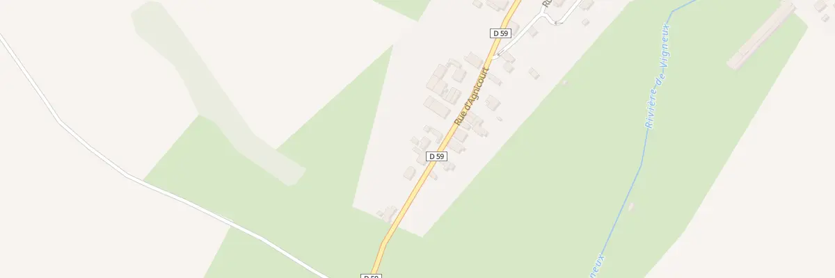 Plan du 30 Rue d’Agnicourt à Vigneux-Hocquet