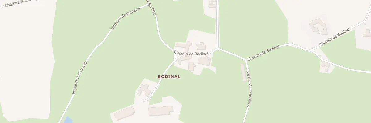 Plan du 589 Che de Bodinal à Saint-Julien-d’Oddes