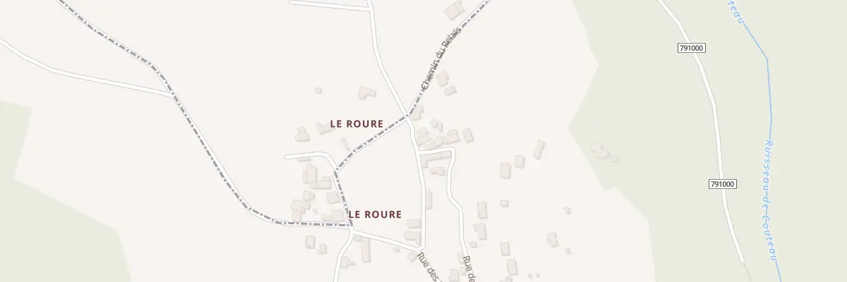 Plan du 12 Rue Andre Nicolas à Lantriac