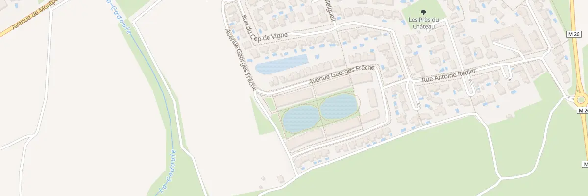 Plan du 210 Av Georges Frêche à Castries
