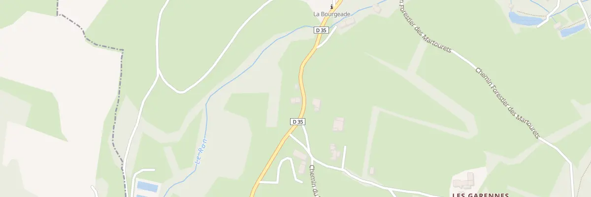 Plan du 5239B Lachaud de Blanlhac à Rosières