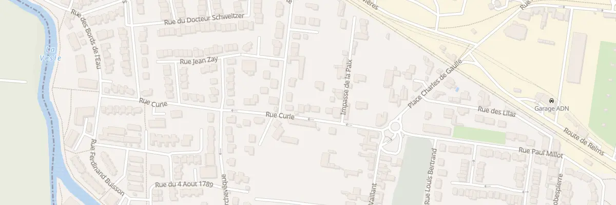 Plan du 14 Rue Curie à Saint-Brice-Courcelles