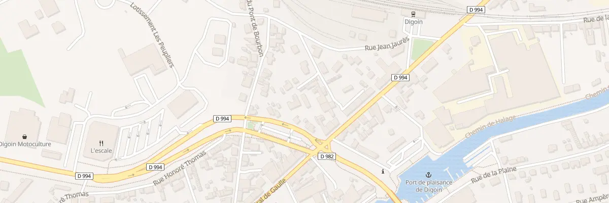 Plan du 89 Av des Platanes à Digoin