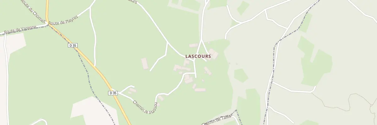 Plan du 20 Pl de Lascours à Chamalières-sur-Loire