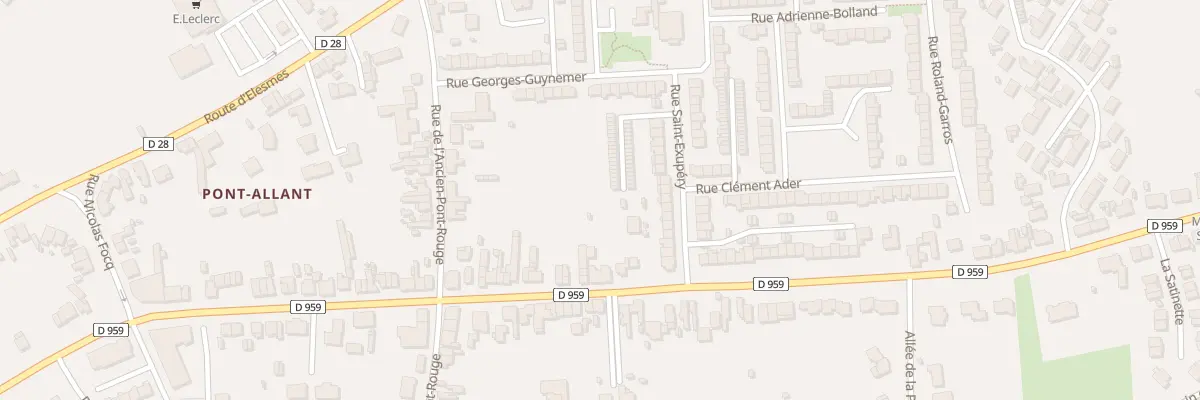 Plan du 125 Rte d’Assevent à Maubeuge