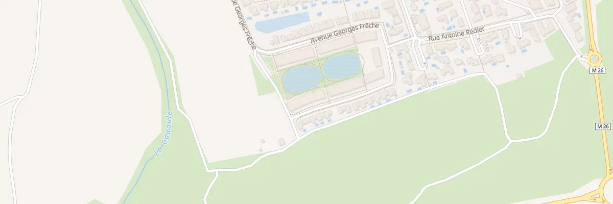 Plan du 670 Av Georges Frêche à Castries
