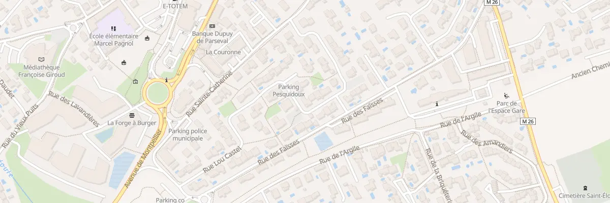 Plan du 29 Rue Lou Castel à Castries