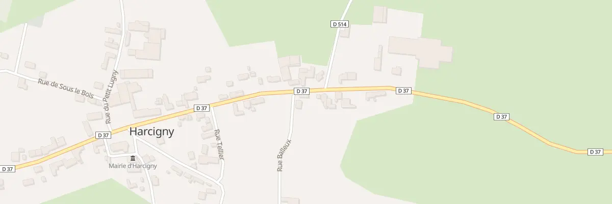 Plan du 10 Rue de Plomion à Harcigny