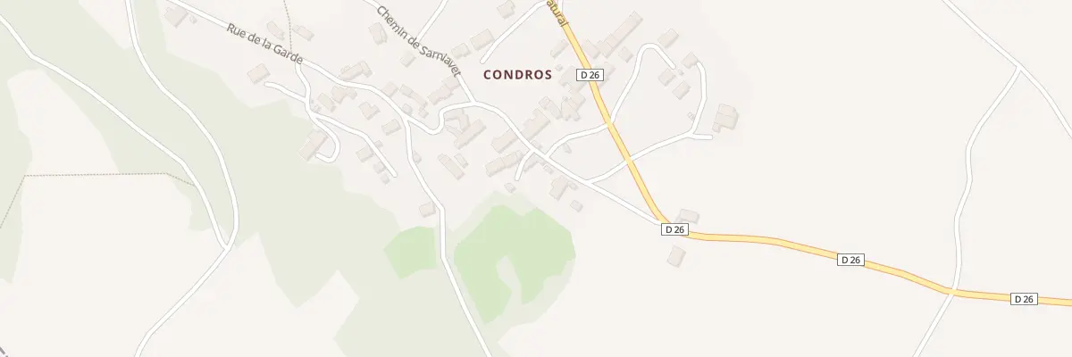 Plan du 5 Rue de la Garde à Saint-Étienne-Lardeyrol