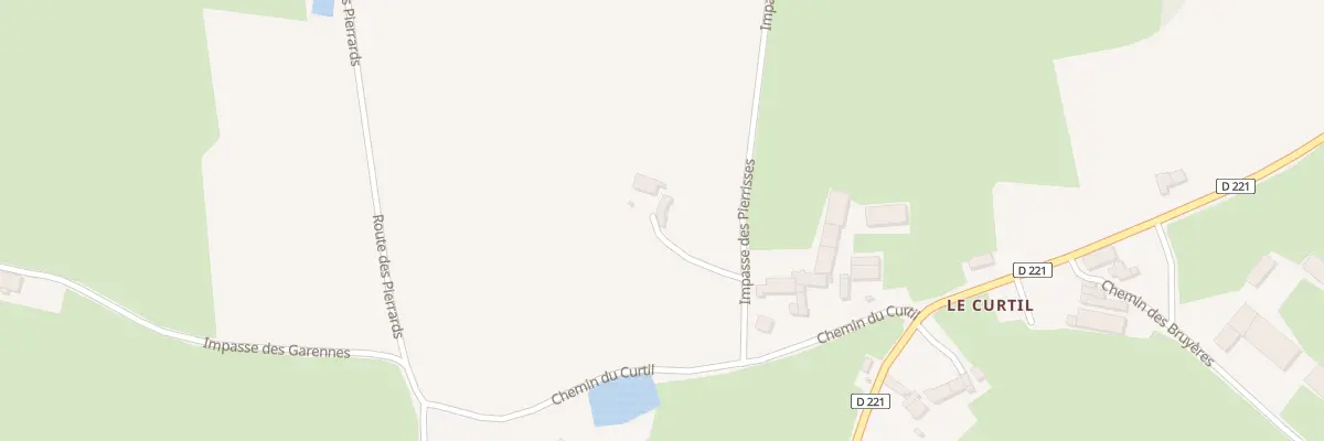Plan du 61 Imp des Pierrisses à Melay