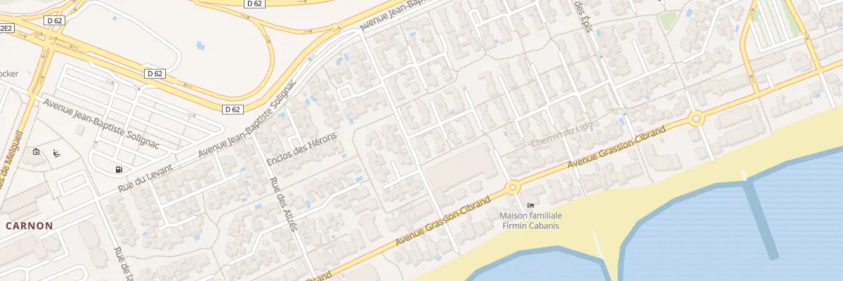 Plan du 147 Rue des Embruns Carnon à Mauguio