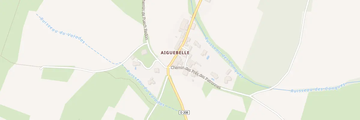 Plan du 9 Pla de la Fontaine à Brouzet-lès-Quissac