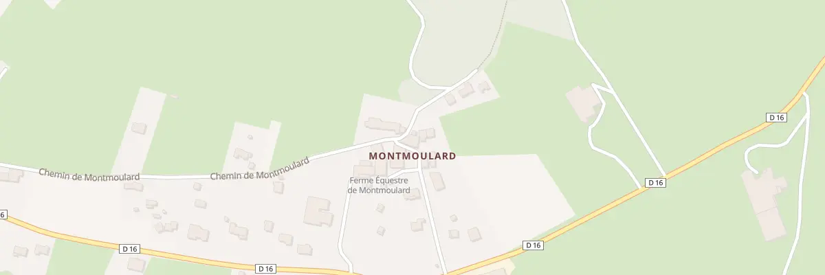 Plan du 5105 Hameau de Montmoulard à Coucouron