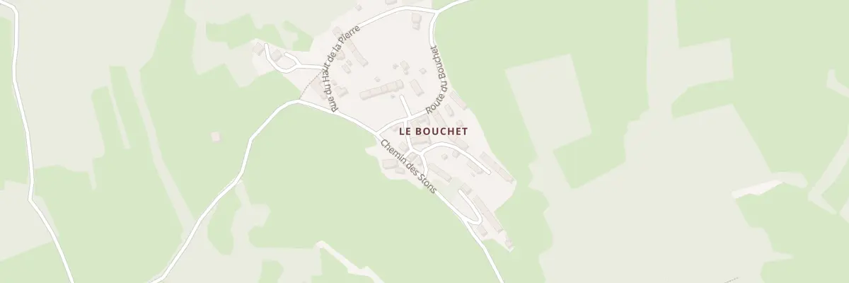 Plan du 5 Che des Stons à Villapourçon