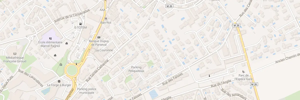 Plan du 9 Rue Lou Castel à Castries