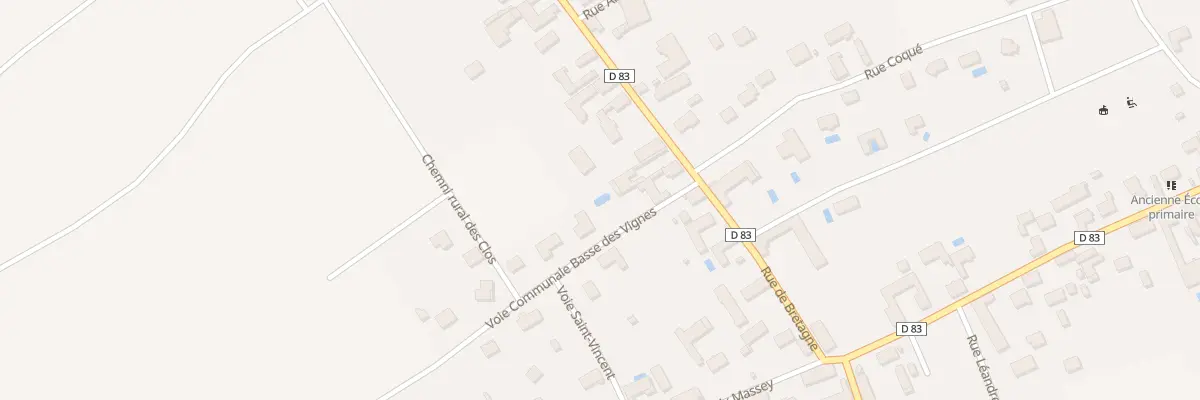 Plan du 12B Rue de Bretagne à Laines-aux-Bois