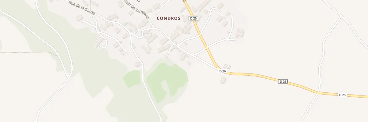 Plan du 3 Rue de la Garde à Saint-Étienne-Lardeyrol