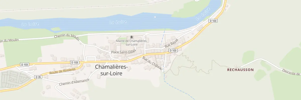 Plan du 6 Rue Basse à Chamalières-sur-Loire