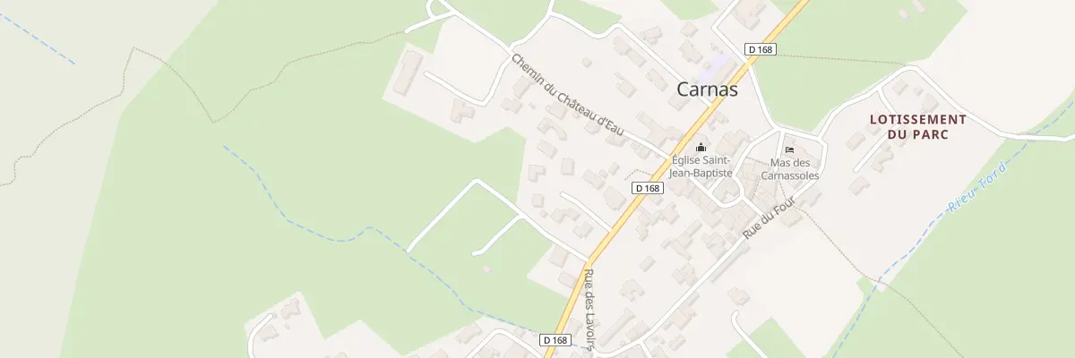 Plan du 5004 Lot Jardins de la Closade 2 à Carnas