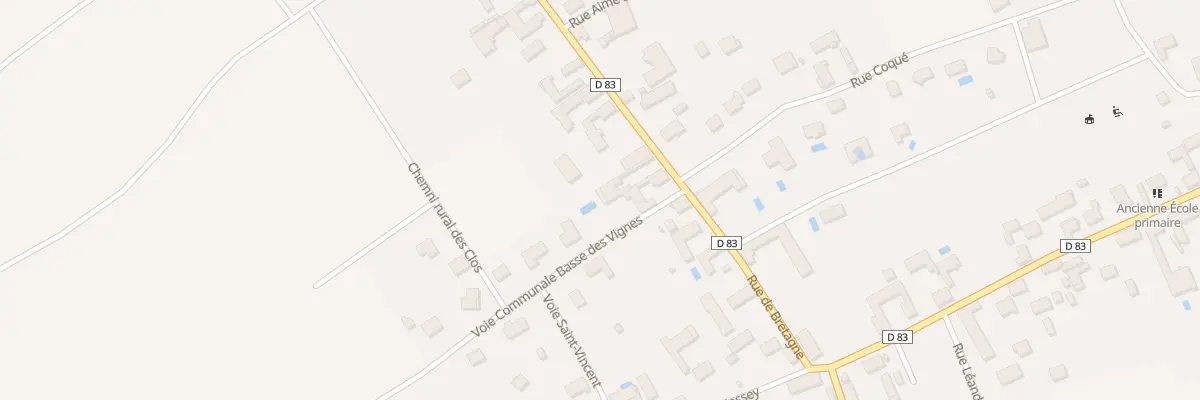 Plan du 12B Rue de Bretagne à Laines-aux-Bois