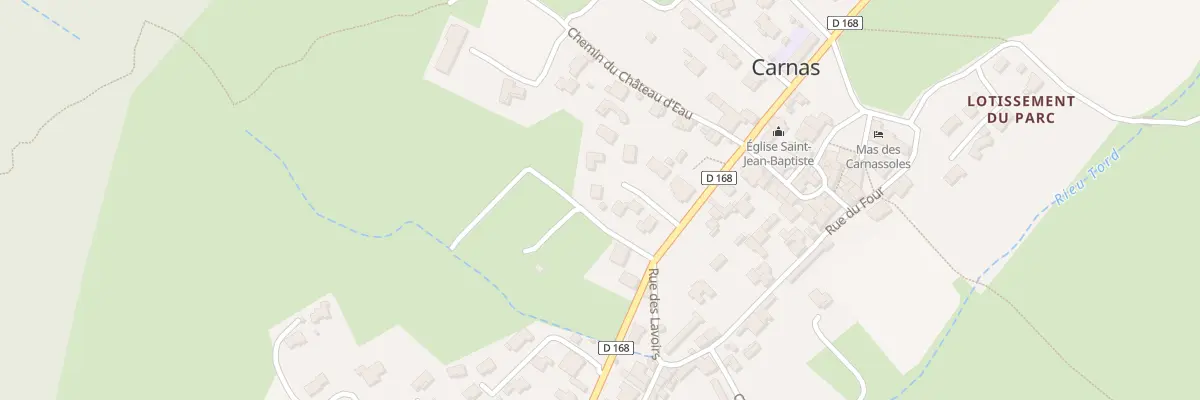 Plan du 5003 Lot Jardins de la Closade 2 à Carnas