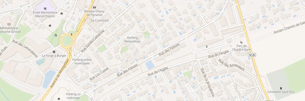 Plan du 35 Rue Lou Castel à Castries