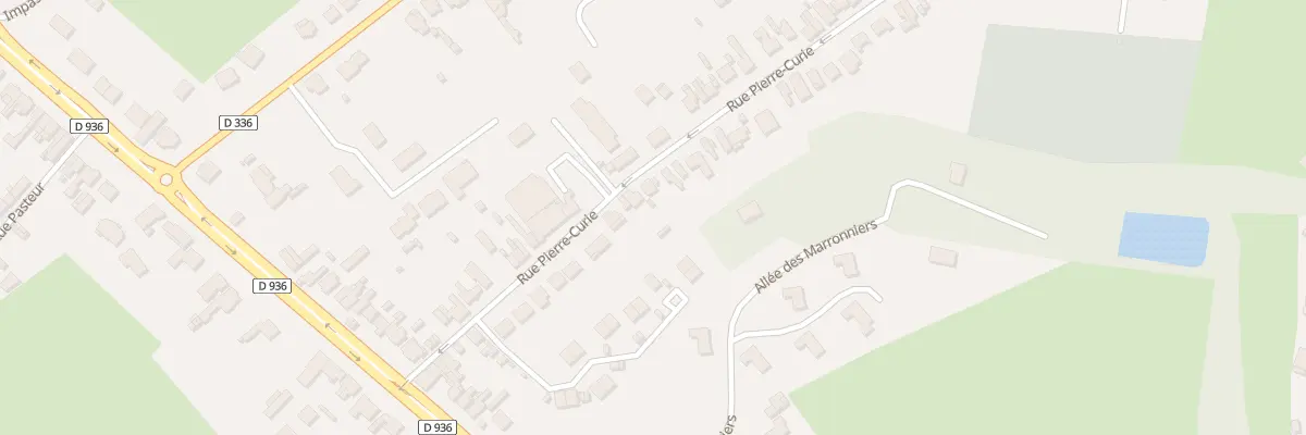 Plan du 45 Rue Pierre Curie à Rousies
