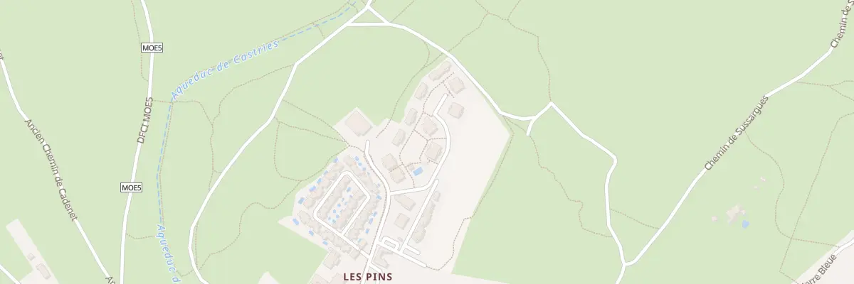 Plan du 384 Rue des Romarins à Castries