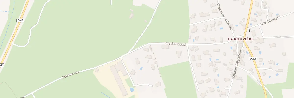 Plan du 371 Rue du Coutach à Liouc