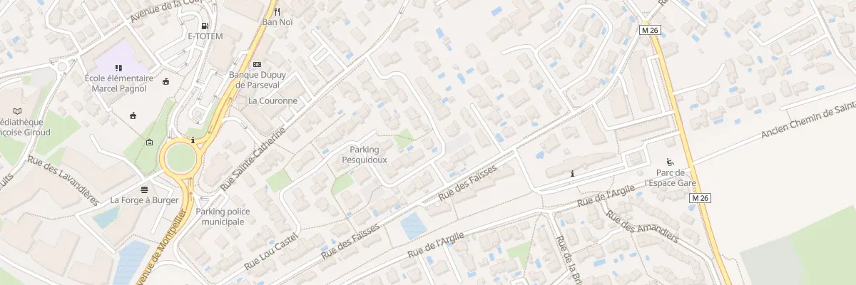 Plan du 33 Rue Lou Castel à Castries
