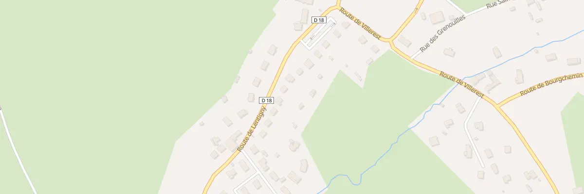 Plan du 169 Rte de Lentigny à Ouches