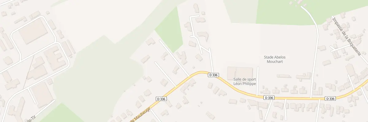 Plan du 170 Rue de Maubeuge à Rousies