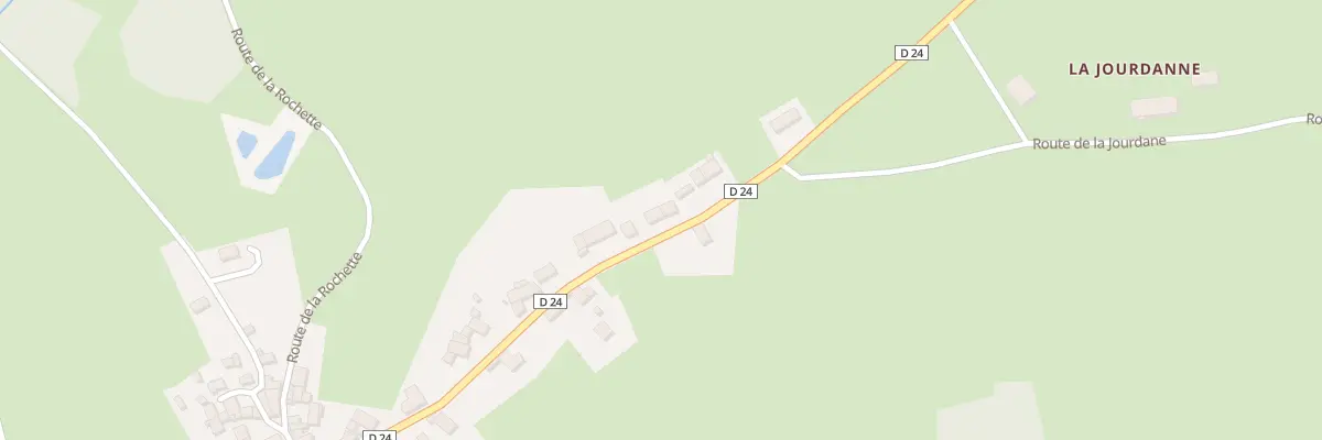 Plan du 5022 Le Bourg à Boisset