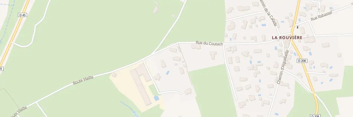 Plan du 373 Rue du Coutach à Liouc