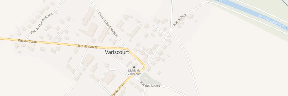 Plan du 2 Imp Saint Martin à Variscourt