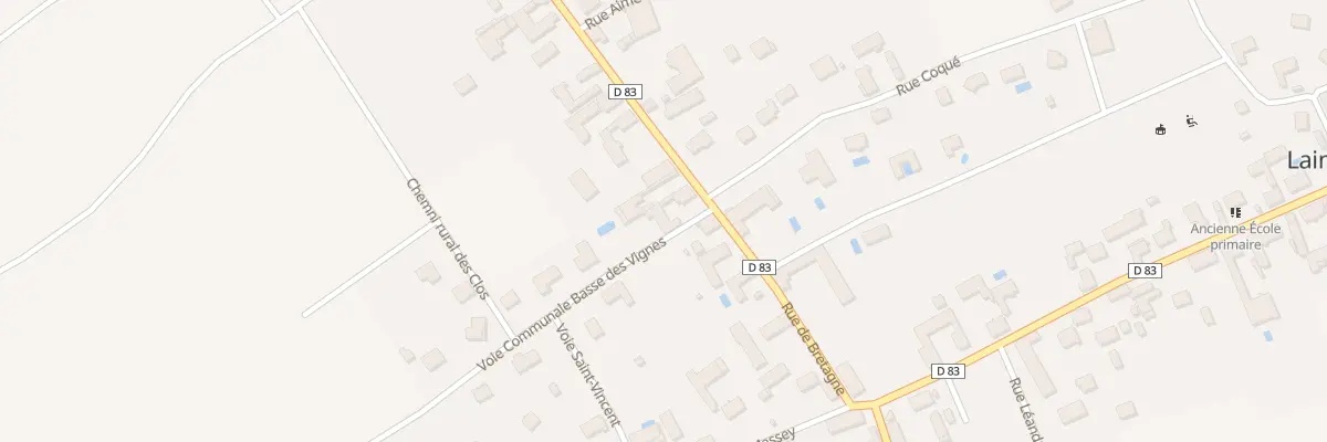 Plan du 10 Rue de Bretagne à Laines-aux-Bois