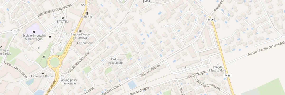 Plan du 17 Rue Lou Castel à Castries