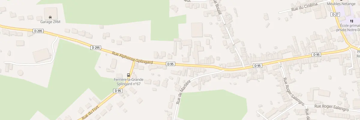Plan du 24B Rue Alphonse Splingard à Ferrière-la-Grande