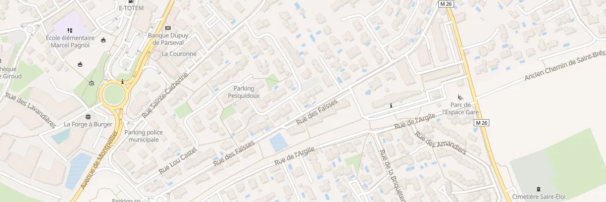Plan du 24 Rue Lou Castel à Castries