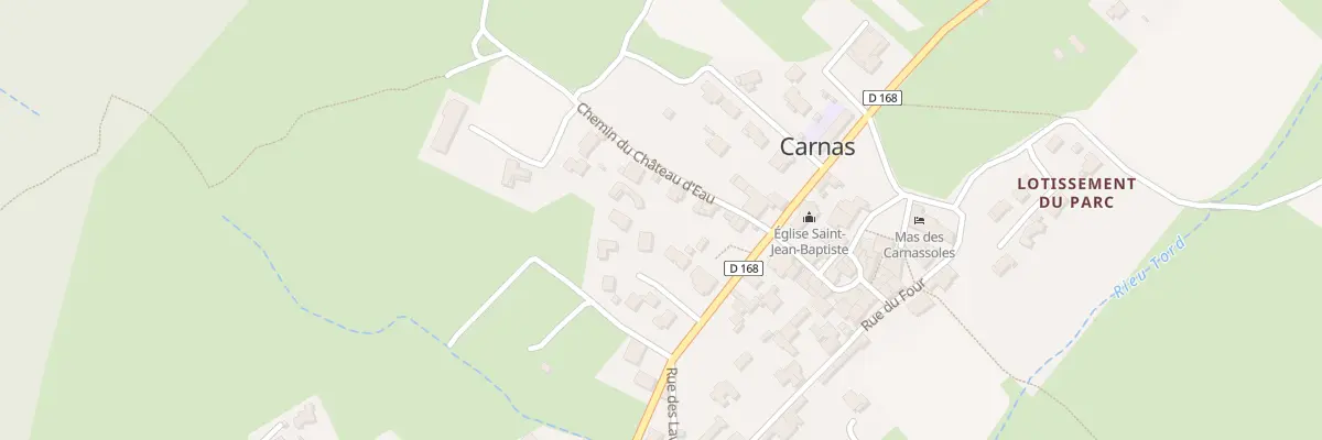 Plan du 5227 Che du Château d’Eau à Carnas