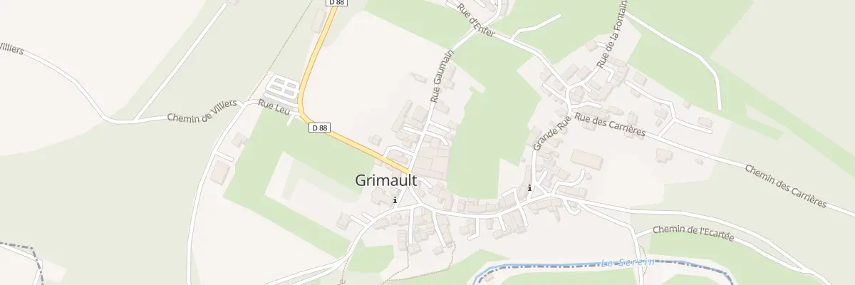 Plan du 2 Rue Gaumain à Grimault