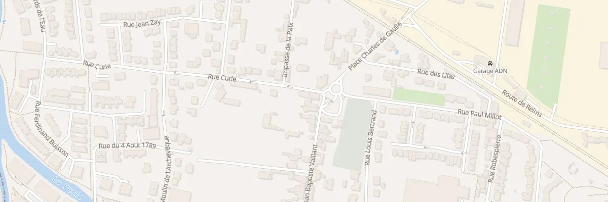 Plan du 3 Rue Curie à Saint-Brice-Courcelles