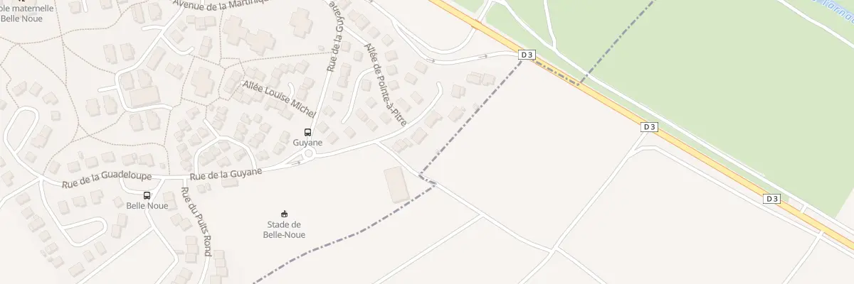Plan du 11 Rue de la Guadeloupe à Épernay