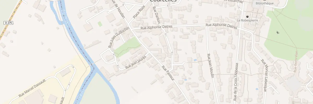 Plan du 5 Rue Pasteur à Saint-Brice-Courcelles
