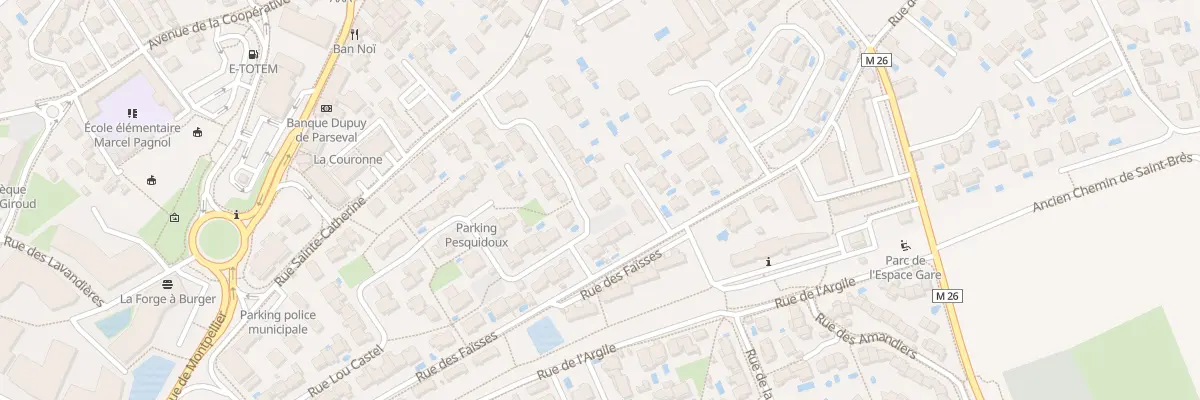 Plan du 18 Rue Lou Castel à Castries