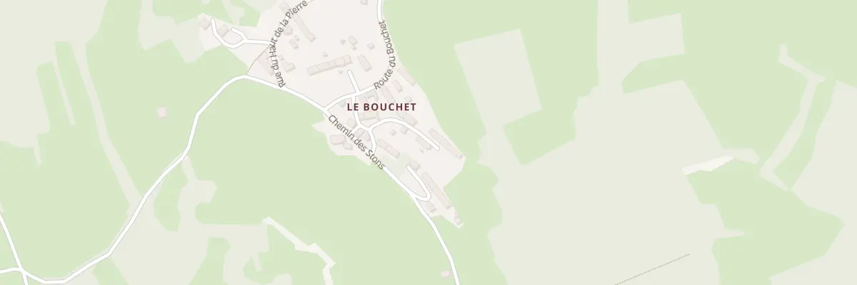 Plan du 15 Che des Stons à Villapourçon