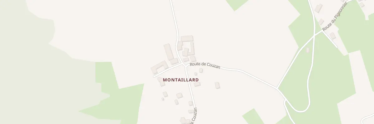 Plan du 28 Rte de Couzan à Trelins