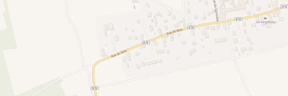 Plan du 53 Rue du Bois à Bouilly