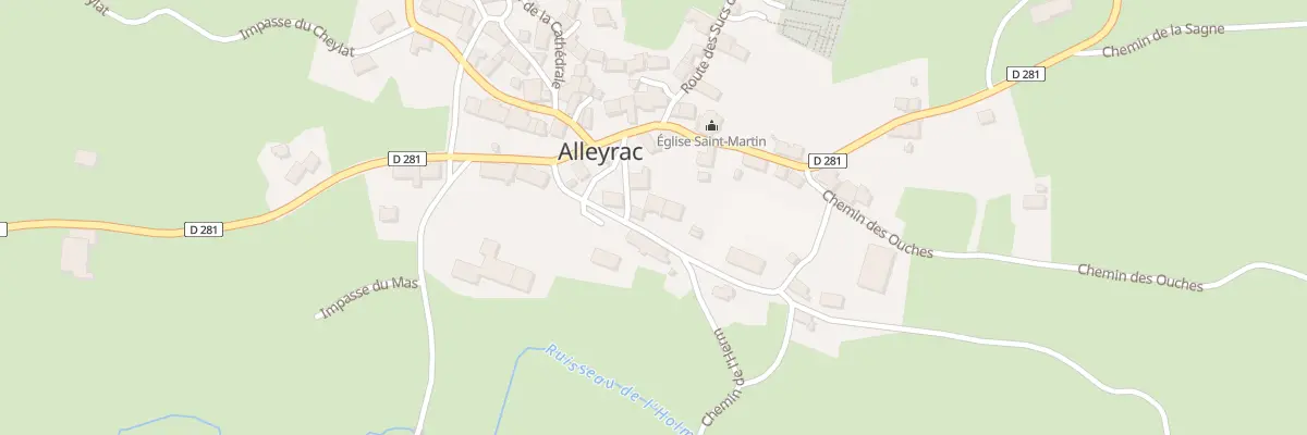 Plan du 5 Che de l’Herm à Alleyrac