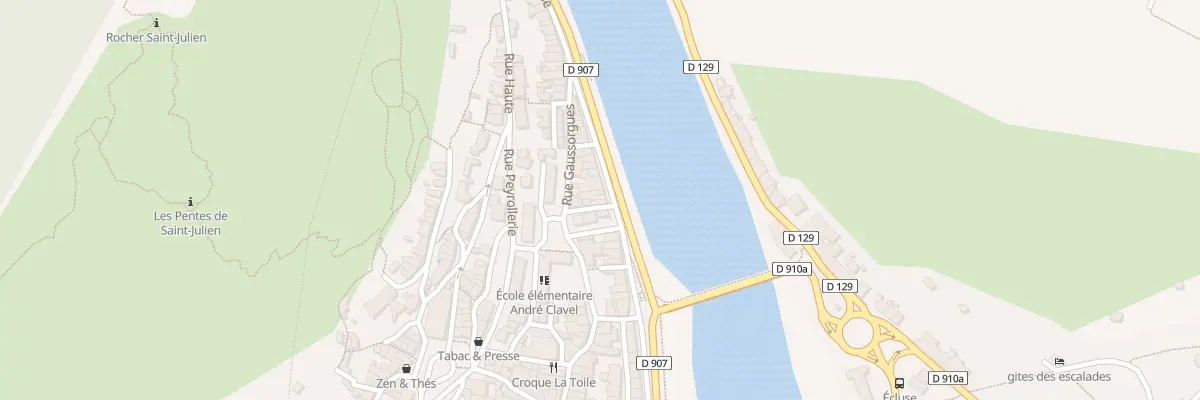 Plan du 45 Rue Fusterie à Anduze